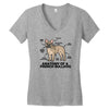 anatomy Women's V-Neck T-Shirt