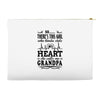 There's This Girl Who Kinda Stole My Heart Grandpa Accessory Pouches
