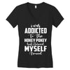 i was addicted to the hokey pokey Women's V-Neck T-Shirt