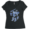megazord Women's Triblend Scoop T-shirt