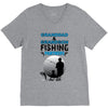 Granddad &amp; Grandson Fishing Partners For Life V-Neck Tee