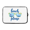 Beach Please Laptop sleeve