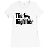 the dogfather italian greyhound Ladies Fitted T-Shirt