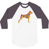 boxer flower 3/4 Sleeve Shirt