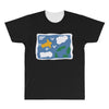 rose's green All Over Men's T-shirt