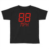 back to the future movie inspired tshirt Toddler T-shirt