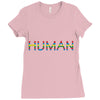human Ladies Fitted T-Shirt