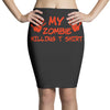 my zombie killing t shirt Pencil Skirts