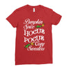 pumpkin spice hocus pocus and cozy sweaters Ladies Fitted T-Shirt