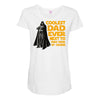 Coolest Dad Ever Next to Darth Vader of Course Maternity Scoop Neck T-shirt