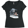 jurassic hoth Women's Triblend Scoop T-shirt