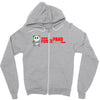 may the panda force be with you Zipper Hoodie