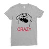 crazy (2) Ladies Fitted T-Shirt