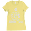 pets shih tzu Ladies Fitted T-Shirt