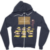 ninja school Zipper Hoodie