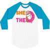 She Wants The D Dunkin Donuts 3/4 Sleeve Shirt
