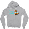 foxy nerd Zipper Hoodie