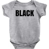 black Baby Bodysuit