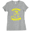 awesome possum Ladies Fitted T-Shirt