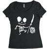come in for a bit 2 Women's Triblend Scoop T-shirt