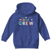 1st grade crew Youth Hoodie