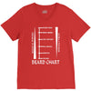 beard length chart V-Neck Tee