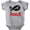 diabolik fumetto manga Baby Onesie