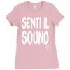 senti il sound marco mengoni Ladies Fitted T-Shirt