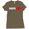 sunn amplifiers amp band guitar Ladies Fitted T-Shirt