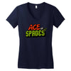 last minute ace Women's V-Neck T-Shirt