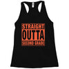straight outta second grade Racerback Tank