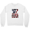 star spangled hammered Crewneck Sweatshirt