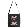 step kids white letter Adjustable Strap Totes