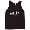 golf evolotions white letter Tank Top