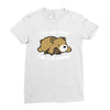 dreamer bear Ladies Fitted T-Shirt