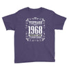 vintage made in 1968 perfectly aged a living legend Youth Tee