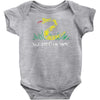 no step on snek 1 Baby Bodysuit