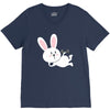 gym rabbit V-Neck Tee