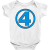 number 4 Baby Onesie
