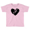 broken heart xxx black Toddler T-shirt