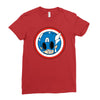 angry captain Ladies Fitted T-Shirt