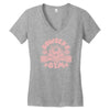 bowser's gym Women's V-Neck T-Shirt