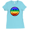 smiling Ladies Fitted T-Shirt