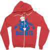 time to make the biscuits Zipper Hoodie