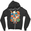 the ultimate bomb Zipper Hoodie