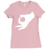 finger symbol Ladies Fitted T-Shirt