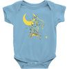 the moon Baby Onesie