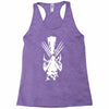 wolverine avengers inspired superhero Racerback Tank