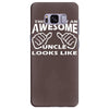 this is what an awesome uncle looks like   mens funny father's day Samsung Galaxy S8 Plus