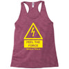 nikola tesla Racerback Tank